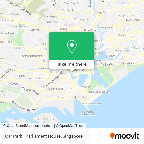 Car Park | Parliament House地图