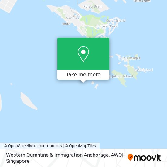 Western Qurantine & Immigration Anchorage, AWQI map