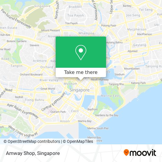 Amway Shop map