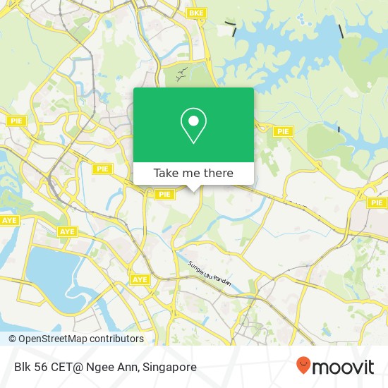 Blk 56 CET@ Ngee Ann map