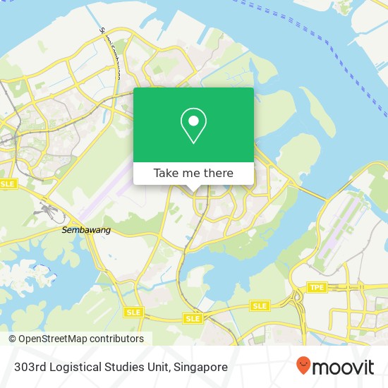 303rd Logistical Studies Unit map