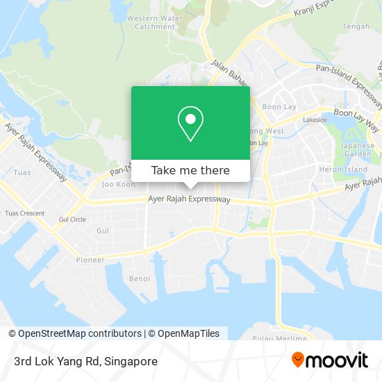 3rd Lok Yang Rd map