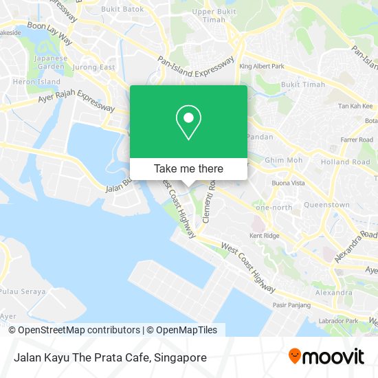 Jalan Kayu The Prata Cafe map