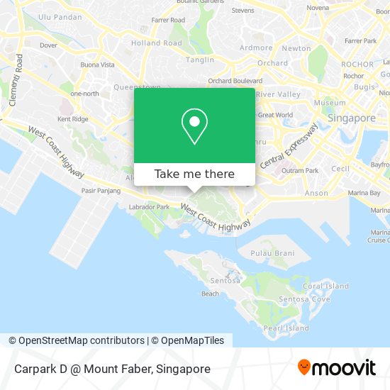 Carpark D @ Mount Faber map