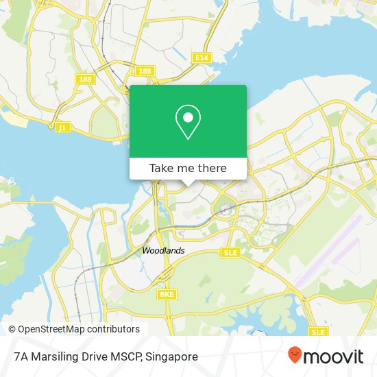 7A Marsiling Drive MSCP map