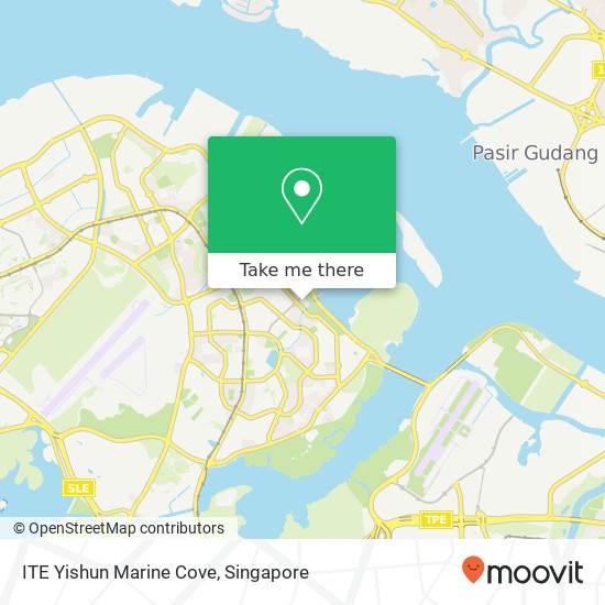 ITE Yishun Marine Cove map