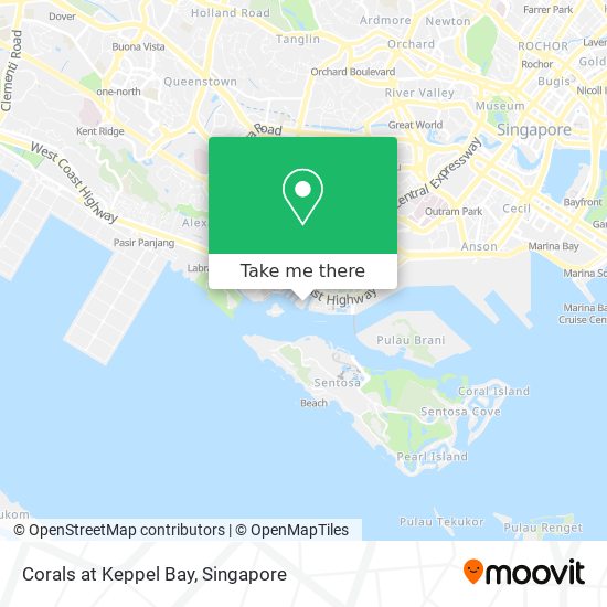 Corals at Keppel Bay地图