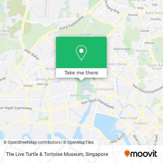 The Live Turtle & Tortoise Museum map
