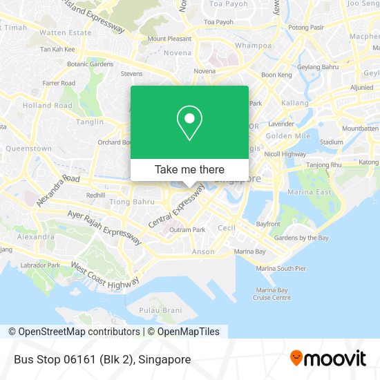 Bus Stop 06161 (Blk 2) map