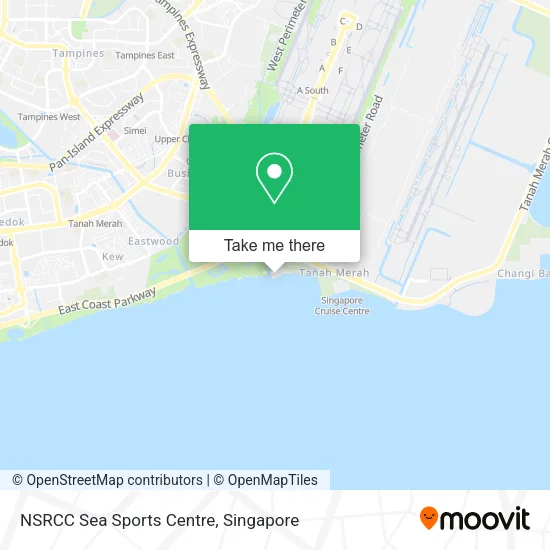 NSRCC Sea Sports Centre map
