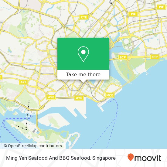 Ming Yen Seafood And BBQ Seafood地图