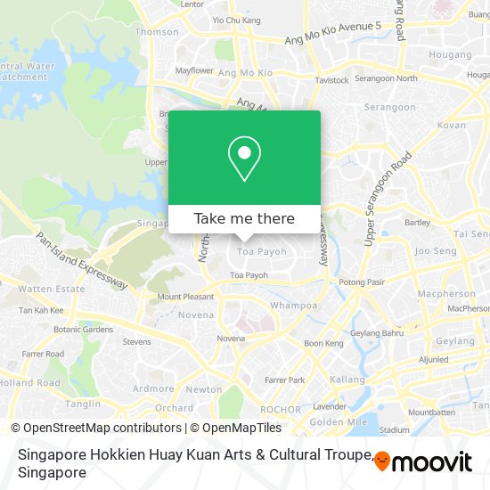 Singapore Hokkien Huay Kuan Arts & Cultural Troupe地图