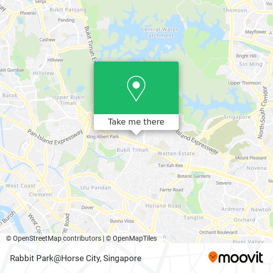 Rabbit Park@Horse City map