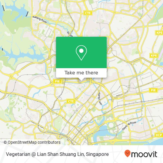 Vegetarian @ Lian Shan Shuang Lin地图