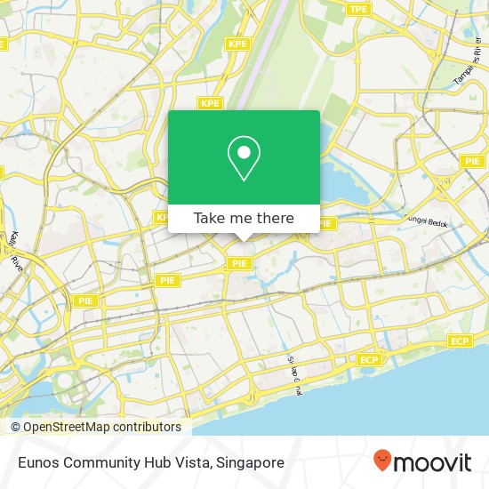 Eunos Community Hub Vista map