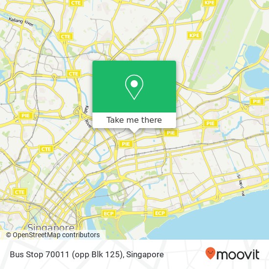 Bus Stop 70011 (opp Blk 125) map