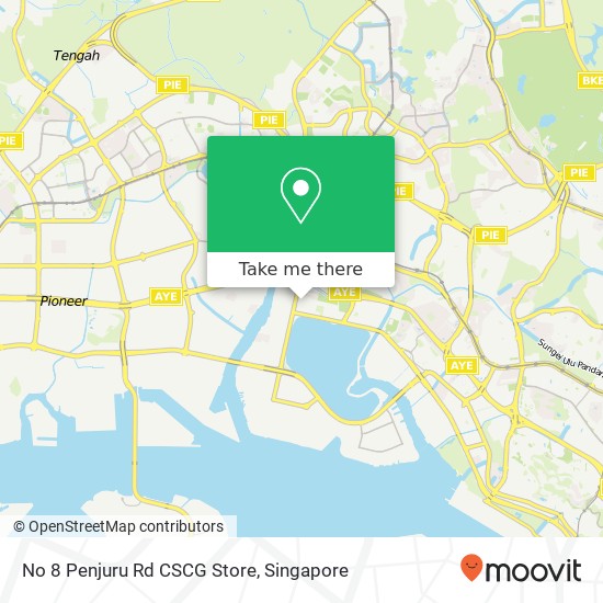 No 8 Penjuru Rd CSCG Store map