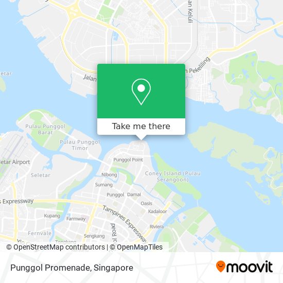 Punggol Promenade地图