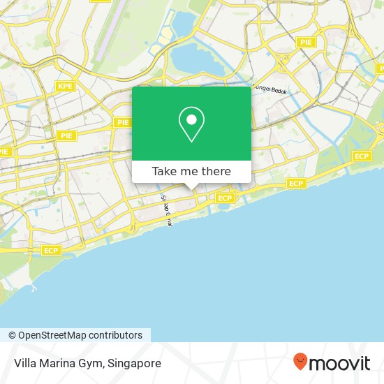 Villa Marina Gym map