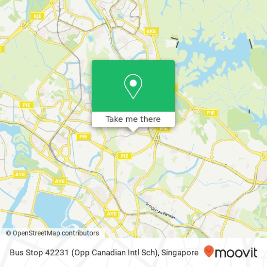 Bus Stop 42231 (Opp Canadian Intl Sch) map