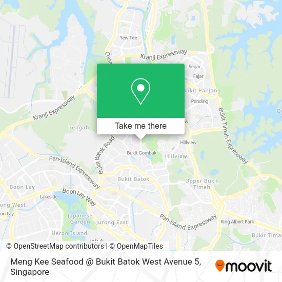 Meng Kee Seafood @ Bukit Batok West Avenue 5 map