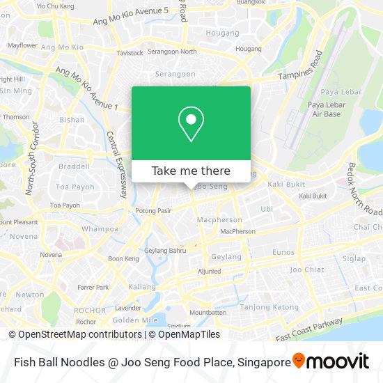 Fish Ball Noodles @ Joo Seng Food Place地图