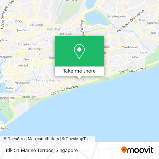 Blk 51 Marine Terrace map