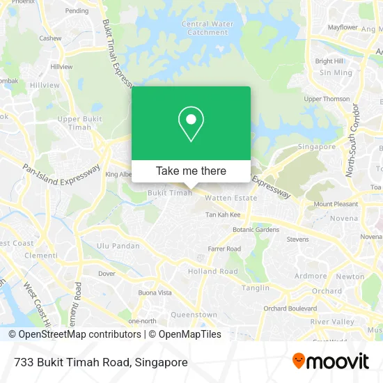 733 Bukit Timah Road map