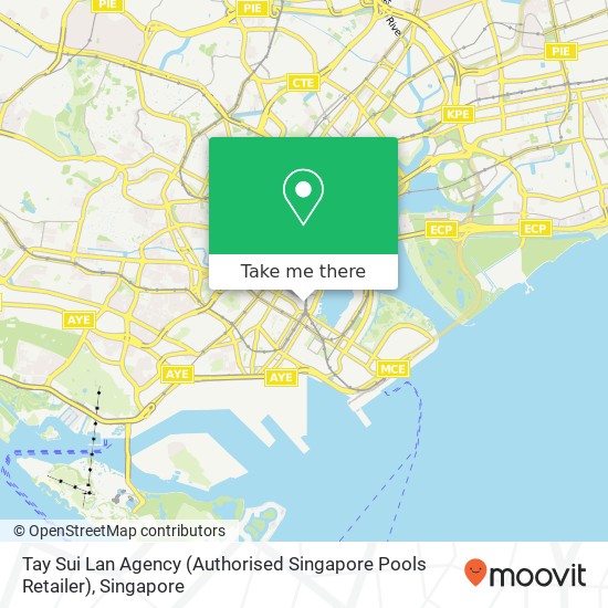 Tay Sui Lan Agency (Authorised Singapore Pools Retailer)地图