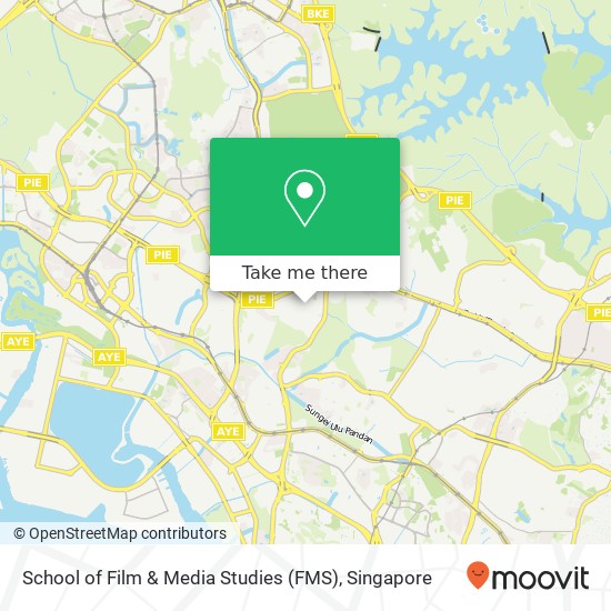 School of Film & Media Studies (FMS) map