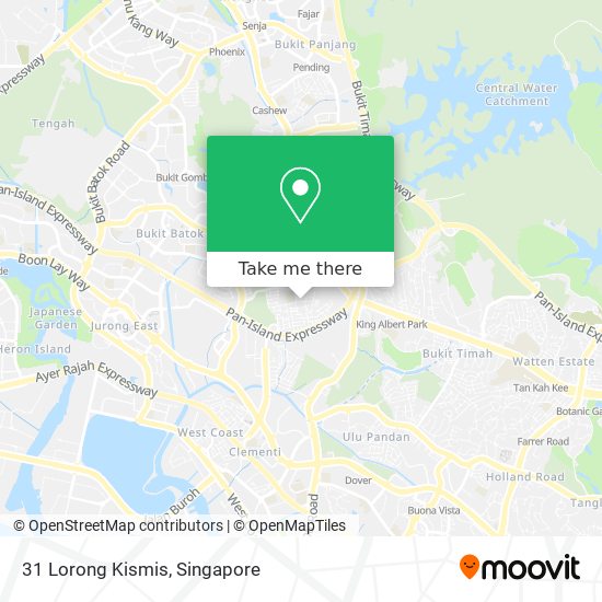 31 Lorong Kismis map