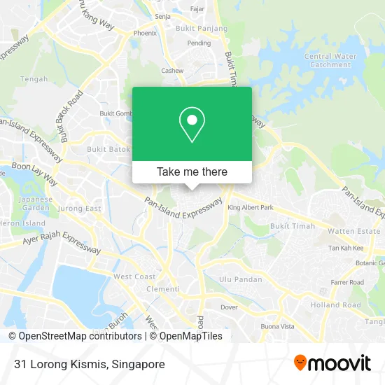 31 Lorong Kismis map