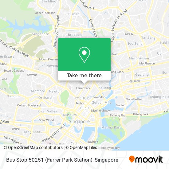 Bus Stop 50251 (Farrer Park Station) map