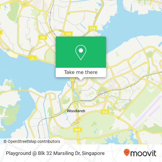 Playground @ Blk 32 Marsiling Dr地图