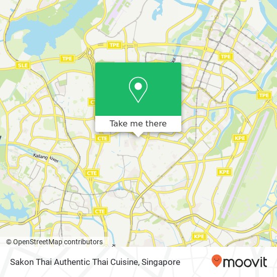 Sakon Thai Authentic Thai Cuisine map