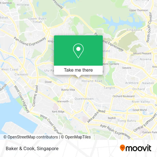 Baker & Cook map