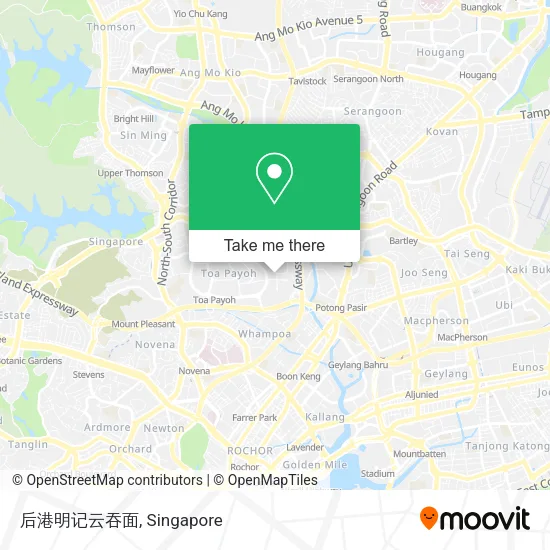 后港明记云吞面 map