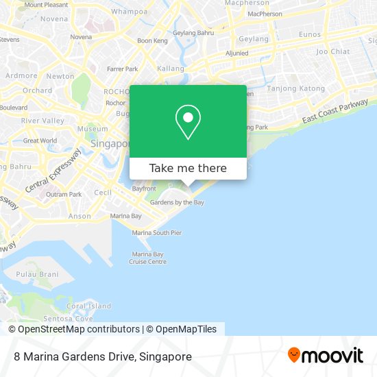 8 Marina Gardens Drive地图
