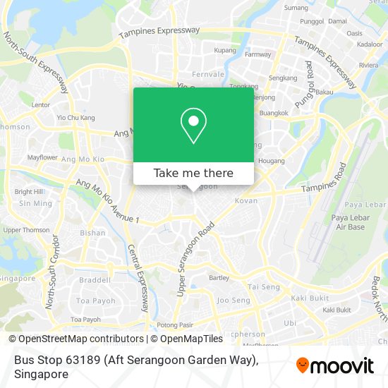 Bus Stop 63189 (Aft Serangoon Garden Way) map