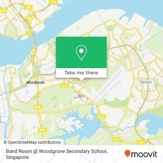 Band Room @ Woodgrove Secondary School map