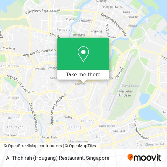 Al Thohirah (Hougang) Restaurant map