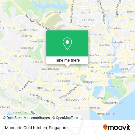 Mandarin Cold Kitchen地图
