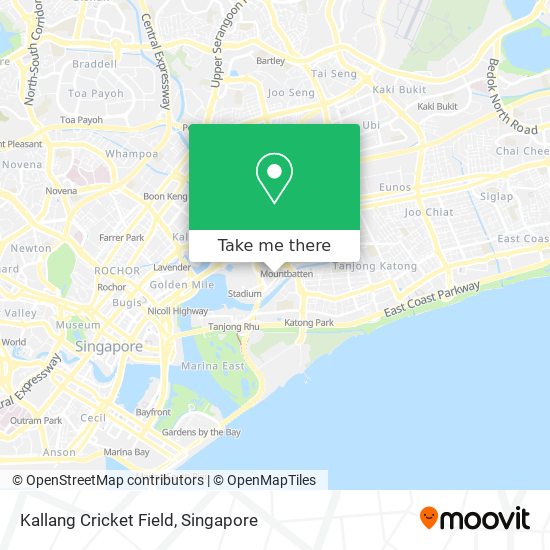 Kallang Cricket Field map