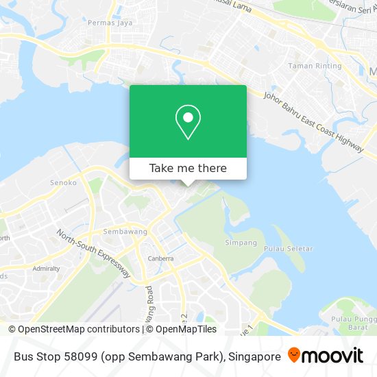 Bus Stop 58099 (opp Sembawang Park) map