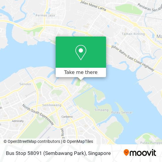 Bus Stop 58091 (Sembawang Park) map
