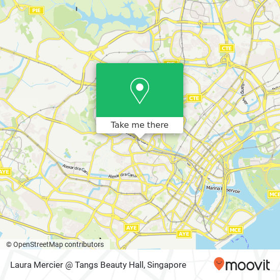 Laura Mercier @ Tangs Beauty Hall map