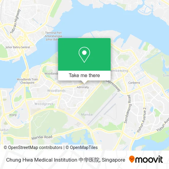 Chung Hwa Medical Institution 中华医院地图