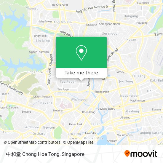 中和堂 Chong Hoe Tong map