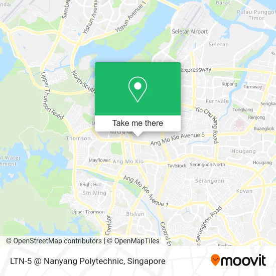 LTN-5 @ Nanyang Polytechnic地图
