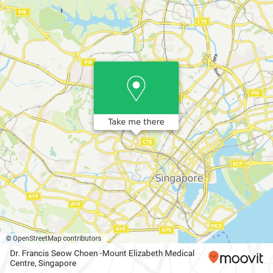 Dr. Francis Seow Choen -Mount Elizabeth Medical Centre map